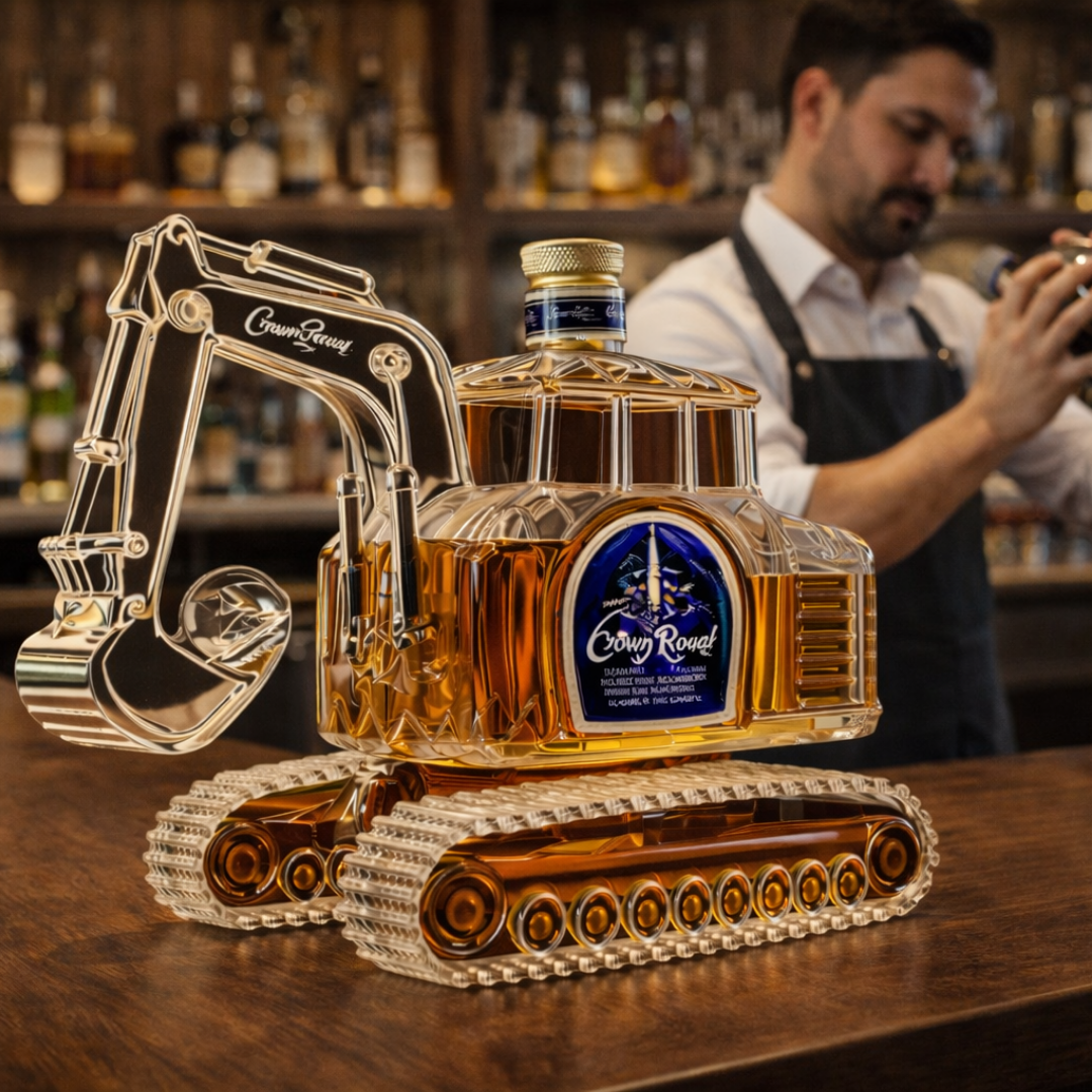 Whisky Decanteerder - Excavator Editie