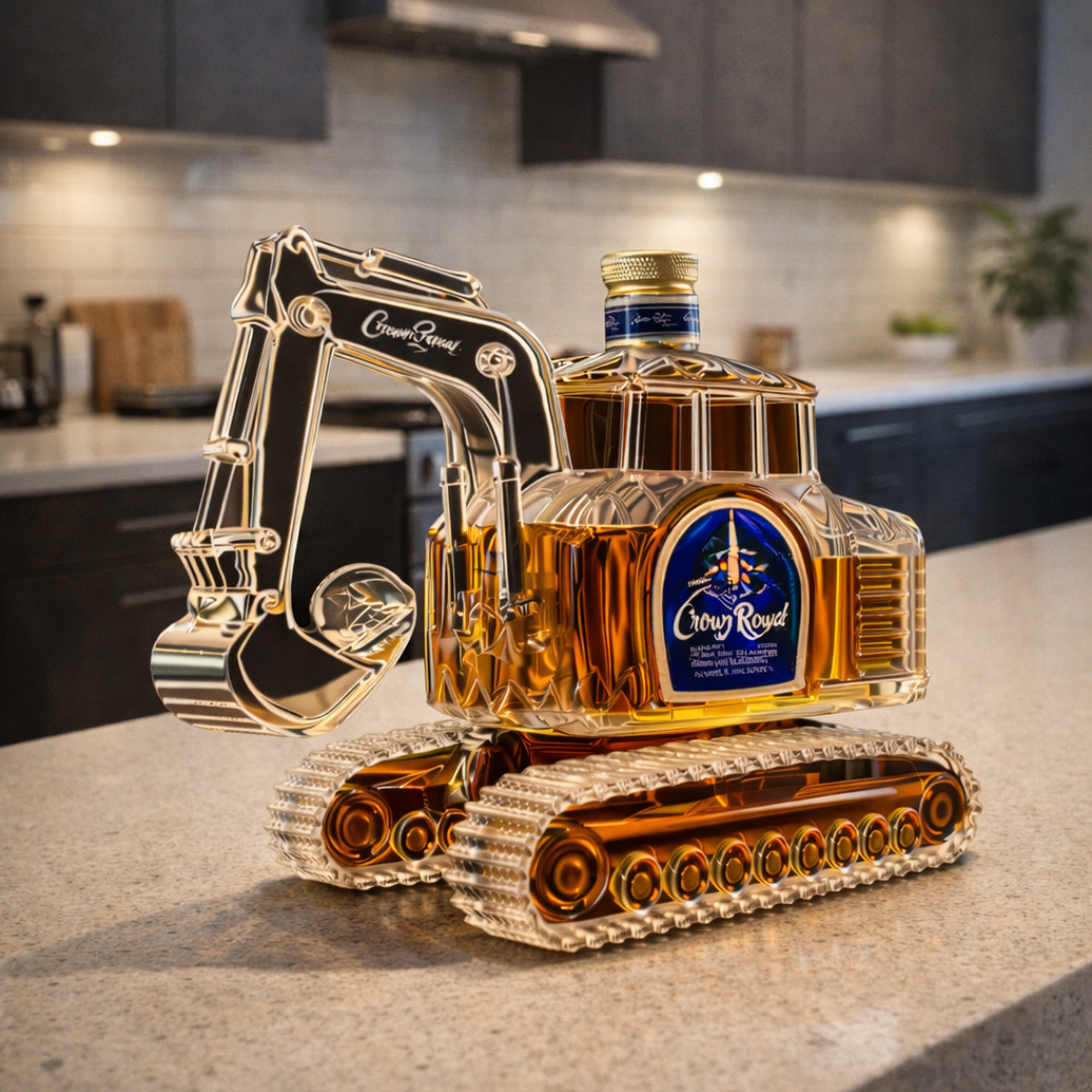 Whisky Decanteerder - Excavator Editie