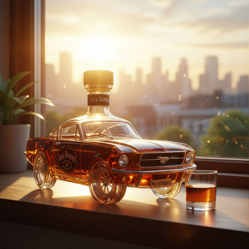 Whisky Decanteerder - Mustang Editie