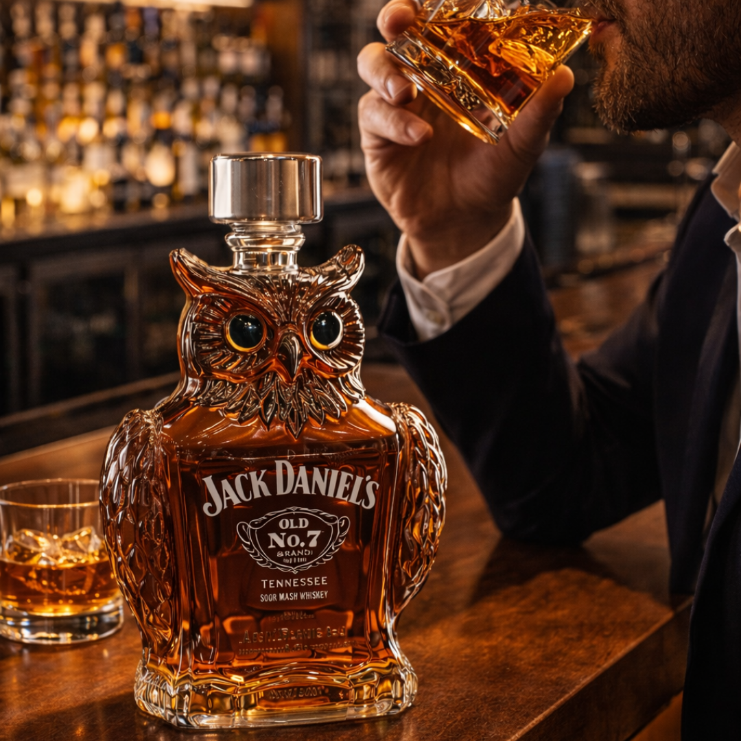 Whisky Decanteerder - Uil Editie