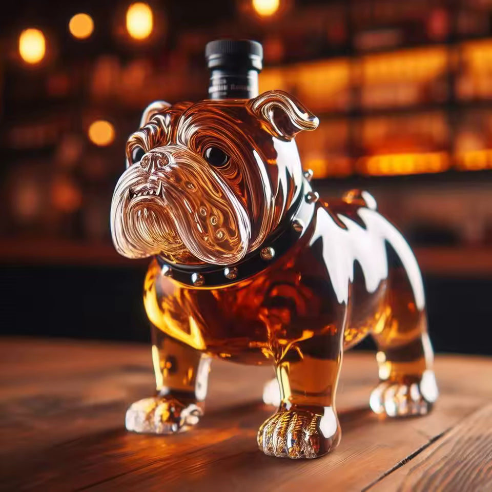 Whisky Decanteerder - Bulldog Editie