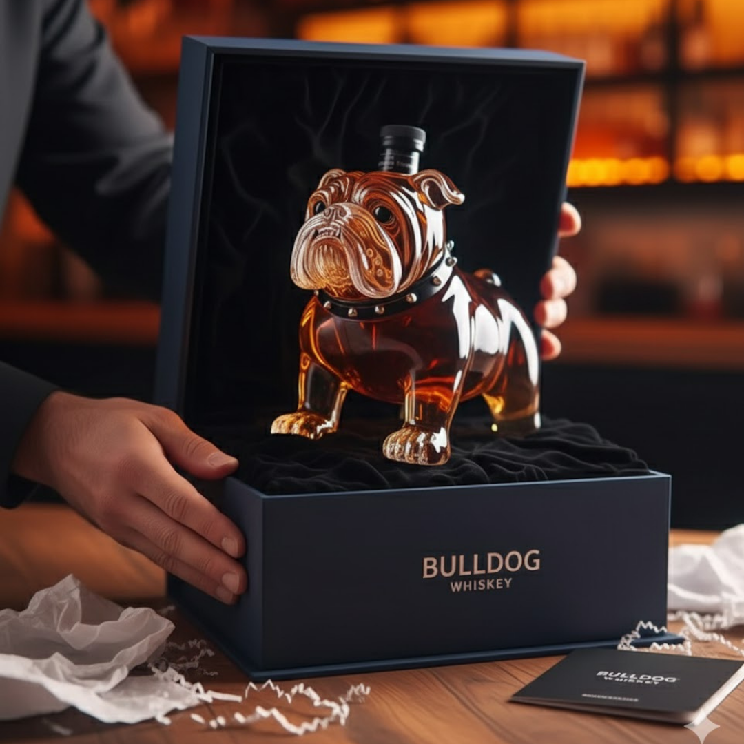 Whisky Decanteerder - Bulldog Editie