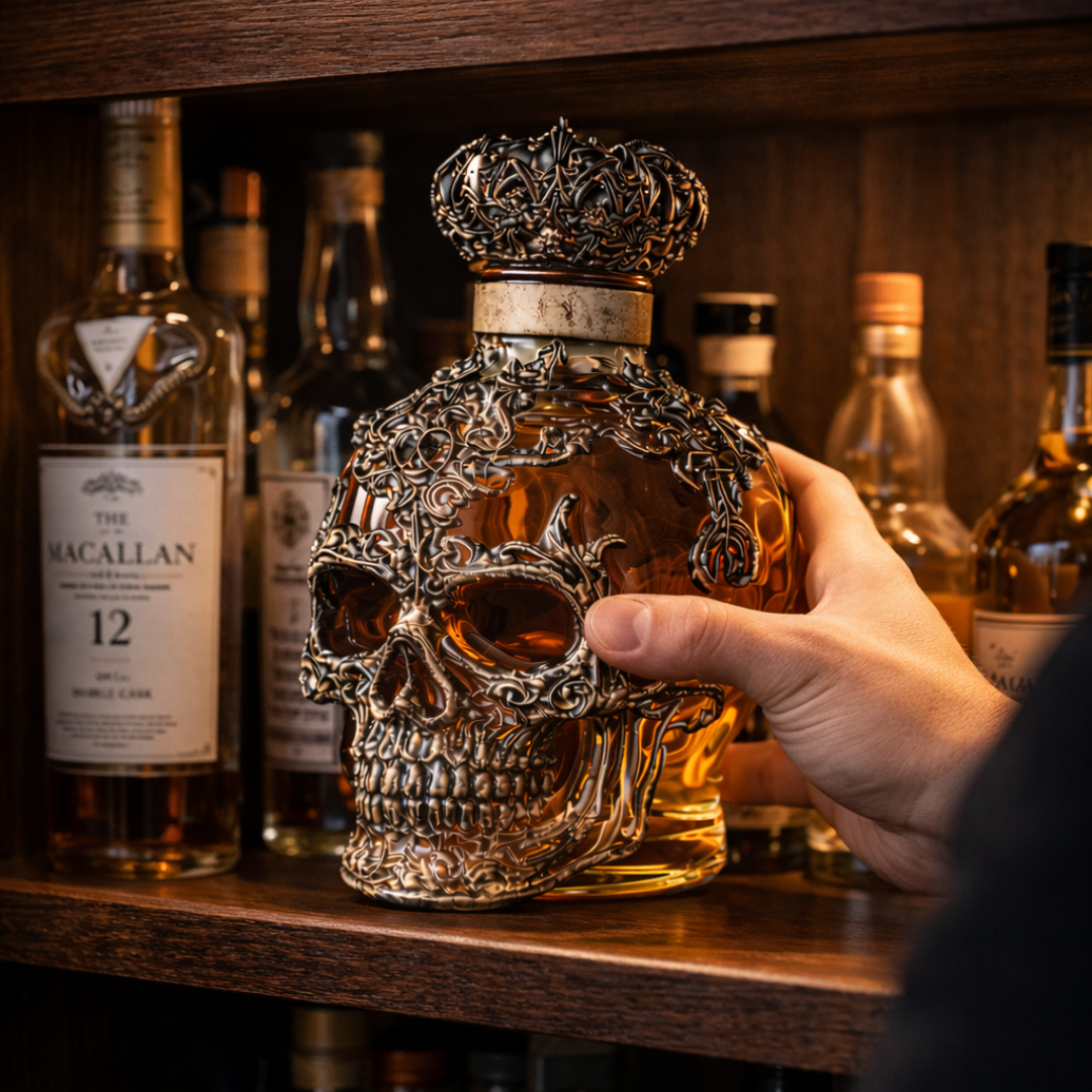 Whisky Decanteerder - Skull Editie
