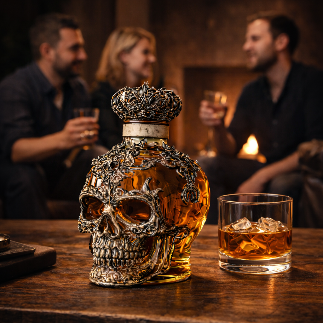 Whisky Decanteerder - Skull Editie