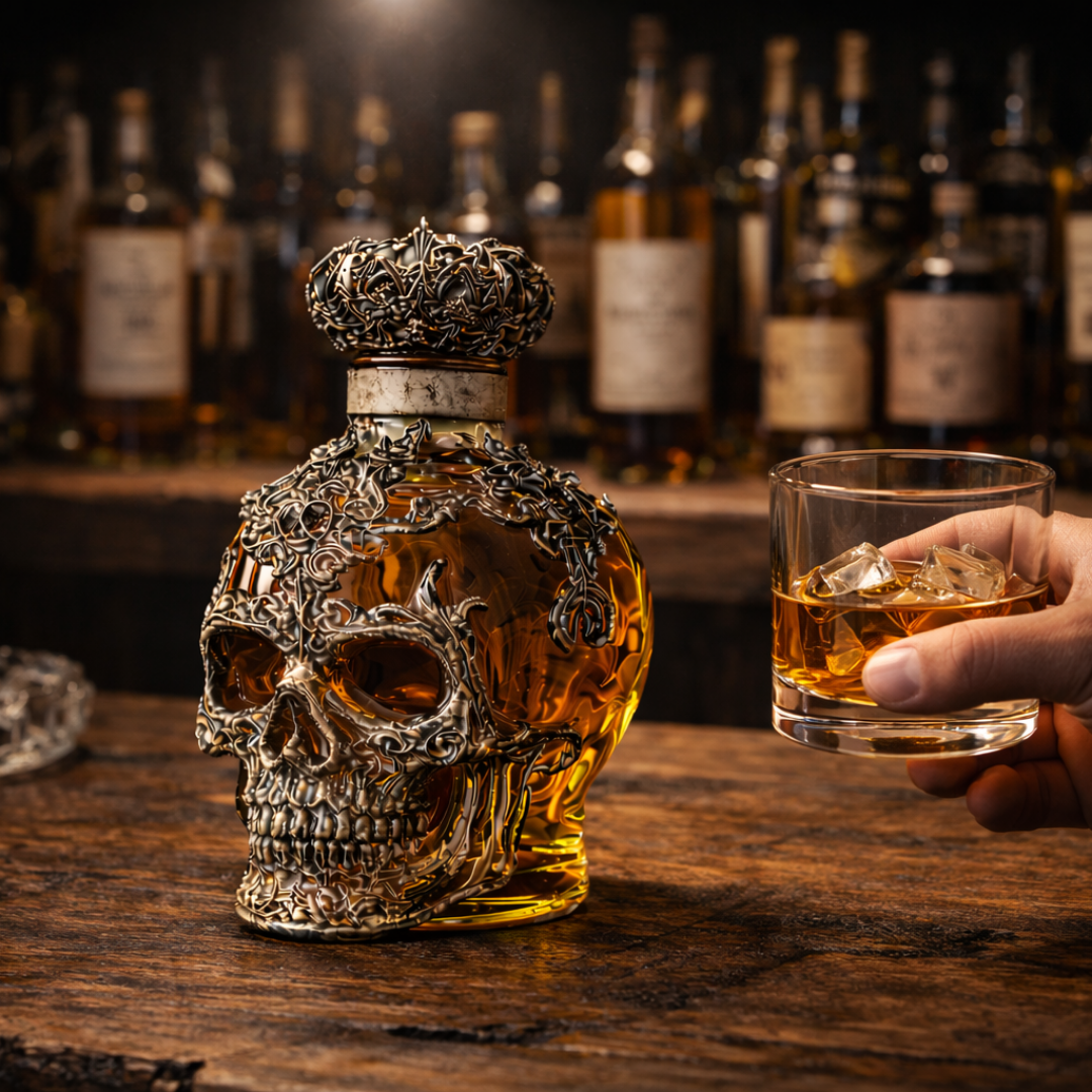 Whisky Decanteerder - Skull Editie