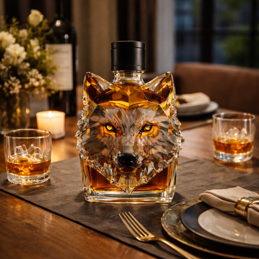 Whisky Decanteerder - Wolf Editie