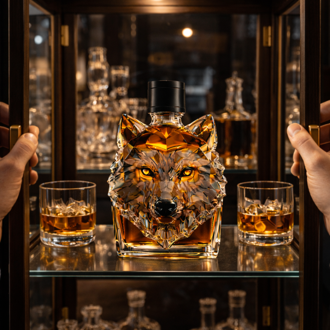 Whisky Decanteerder - Wolf Editie