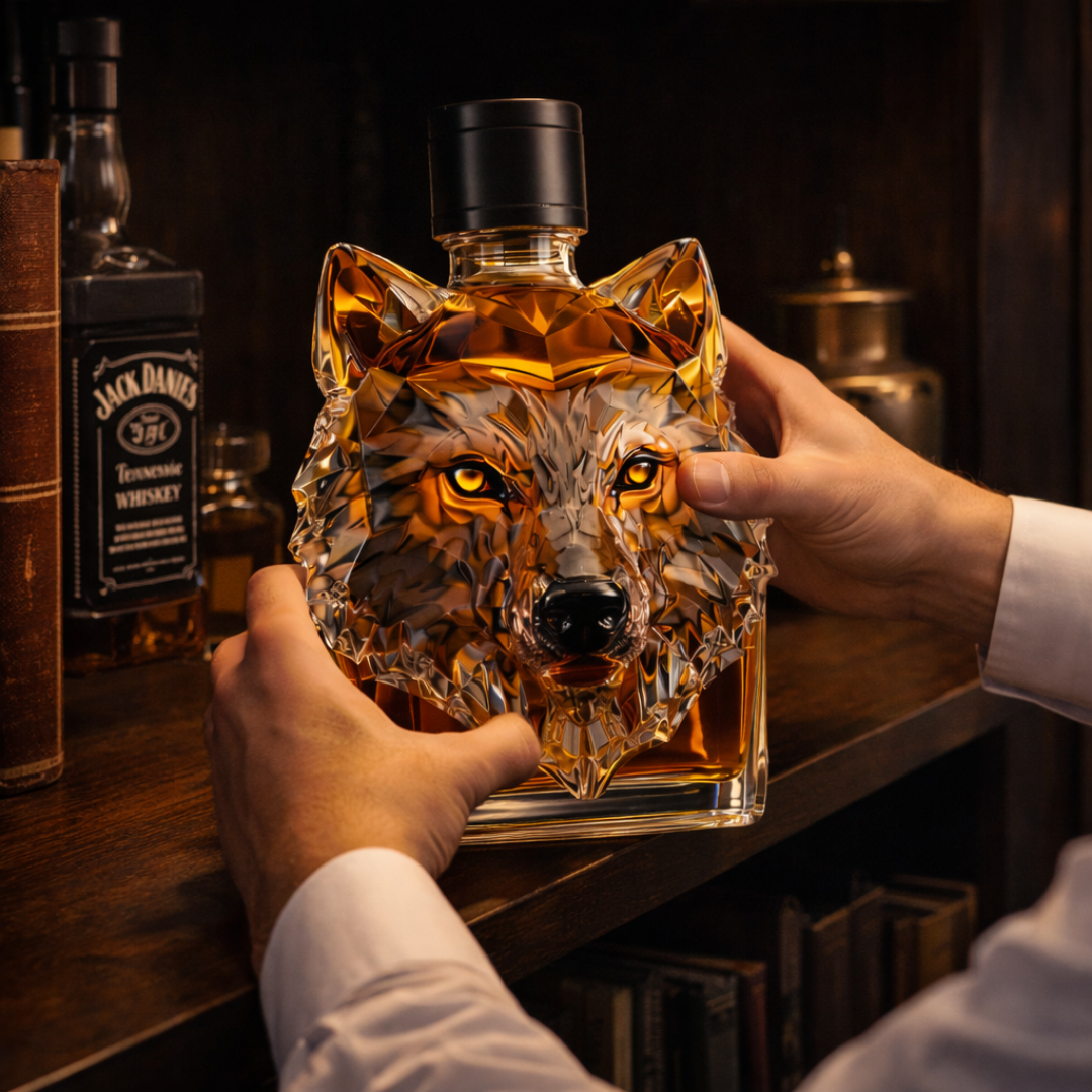 Whisky Decanteerder - Wolf Editie