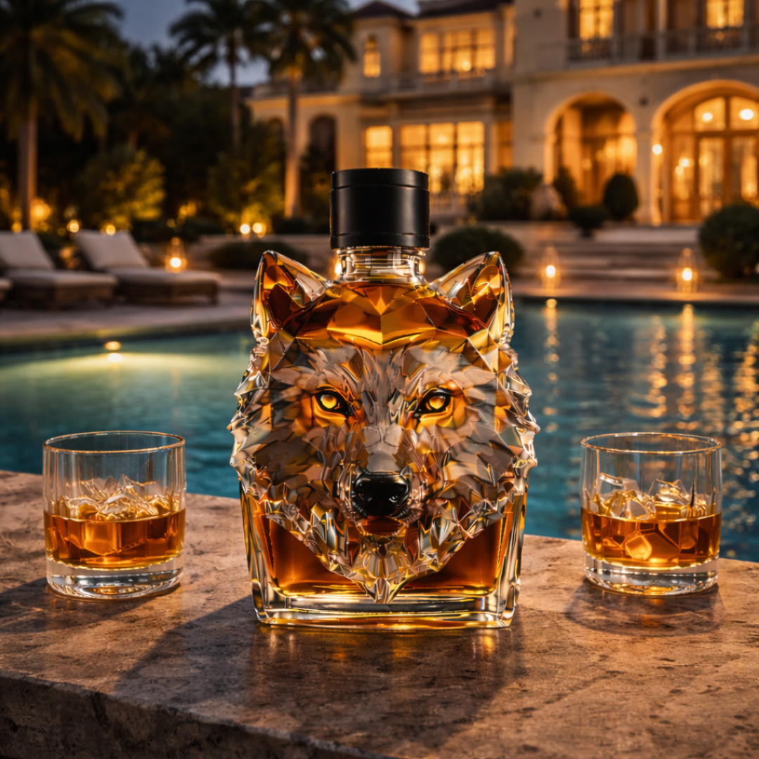 Whisky Decanteerder - Wolf Editie