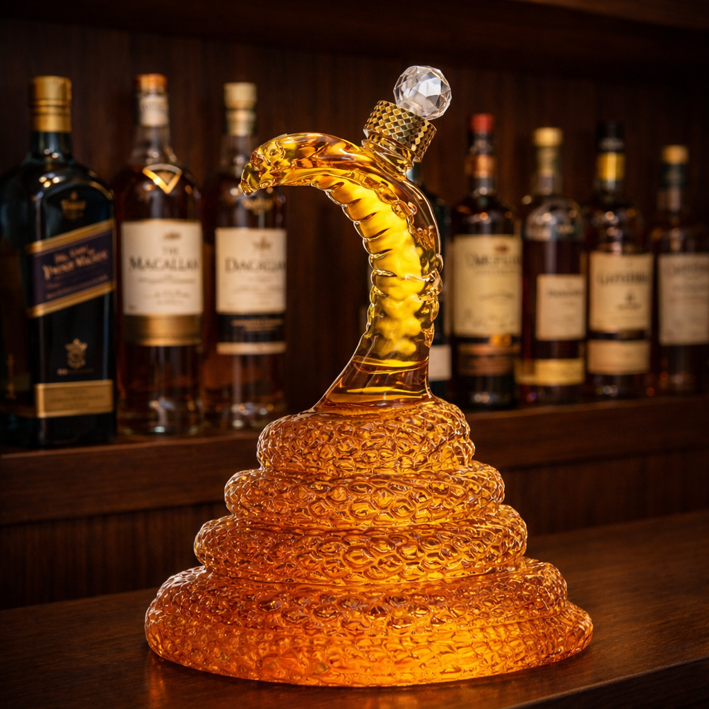 Whisky Decanteerder - Cobra Editie