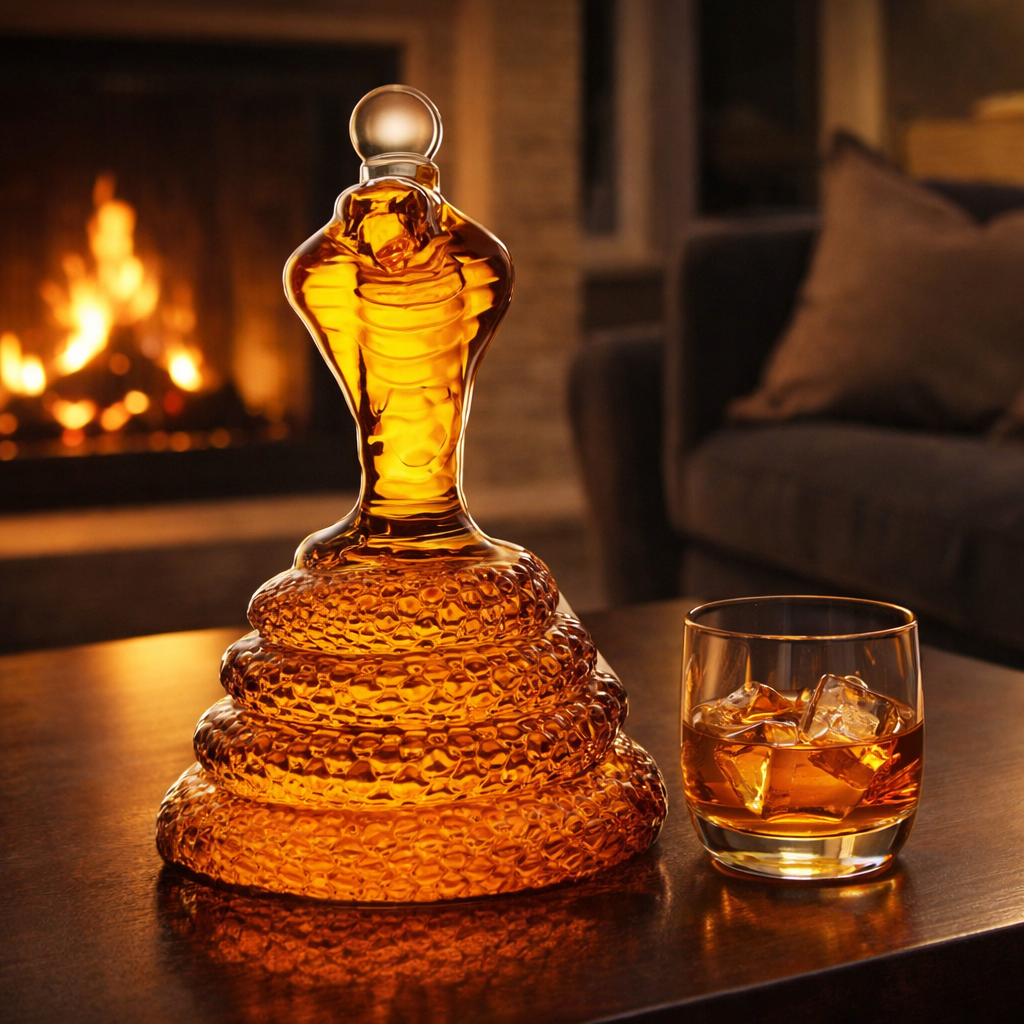 Whisky Decanteerder - Cobra Editie