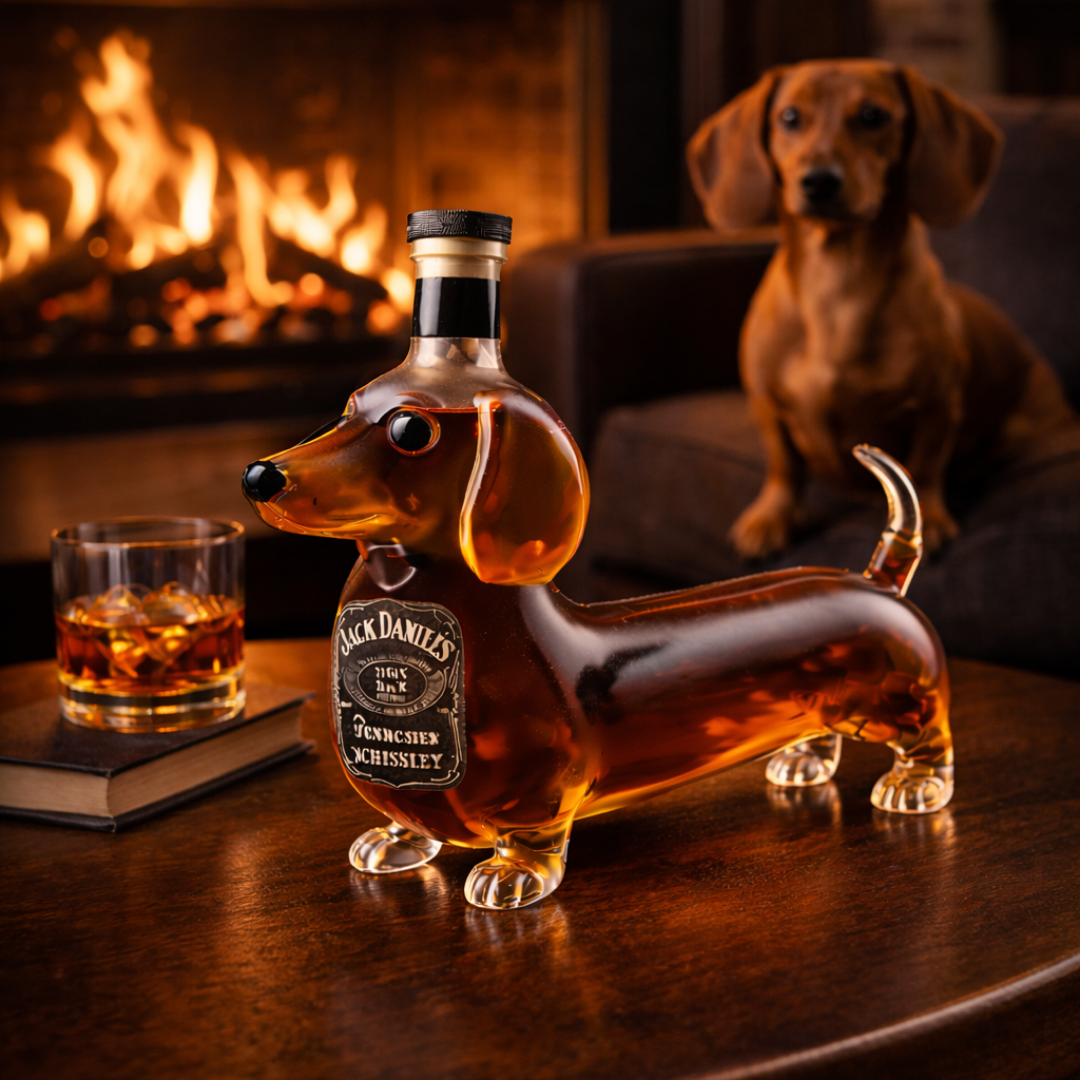 Whisky Decanteerder - Teckel Editie