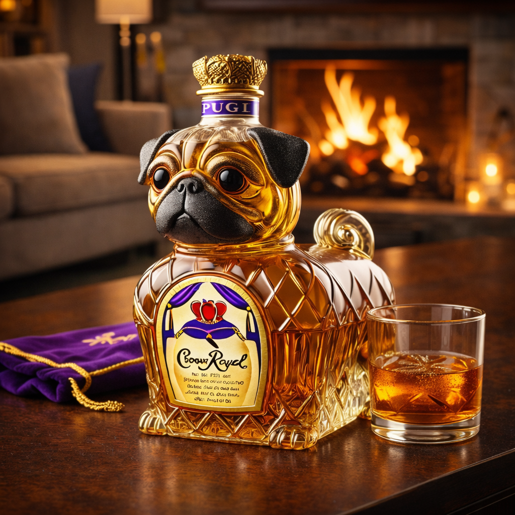 Whisky Decanteerder - Franse Bulldog Editie