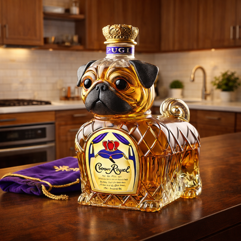 Whisky Decanteerder - Franse Bulldog Editie
