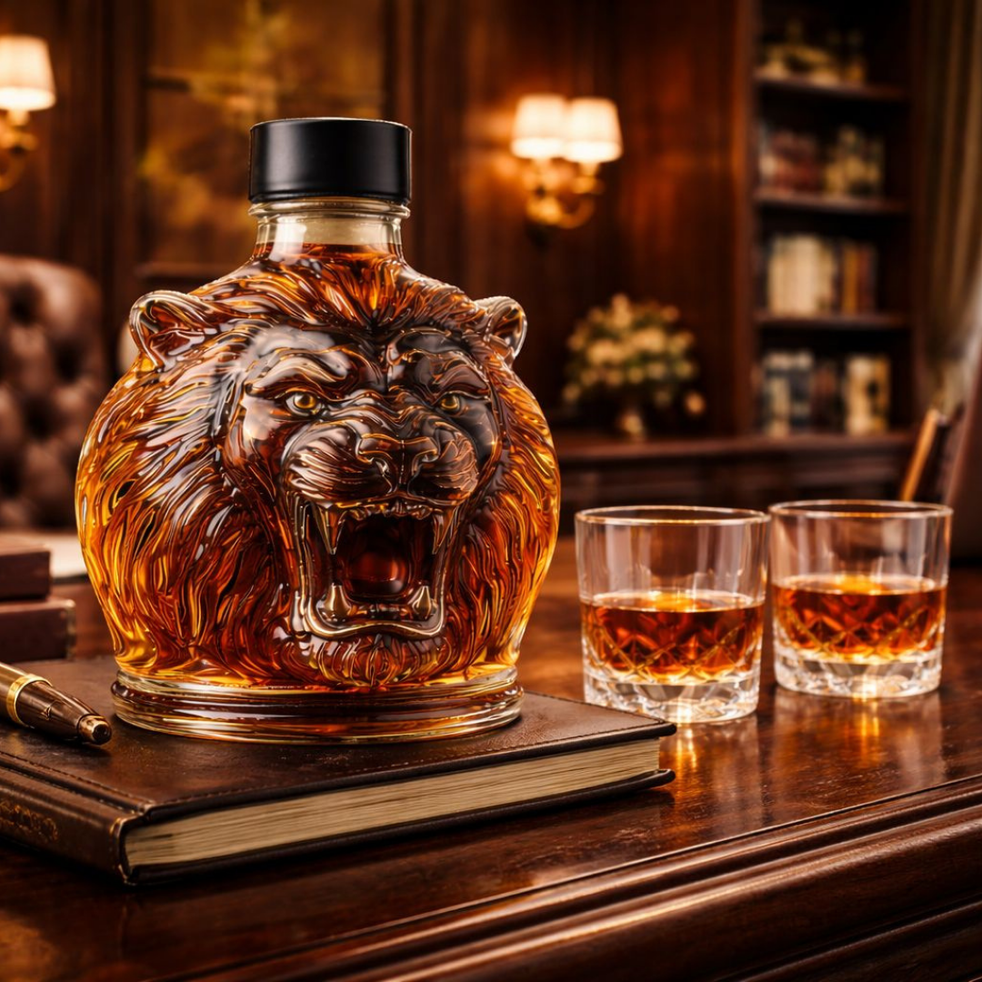 Whisky Decanteerder - Leeuw Editie