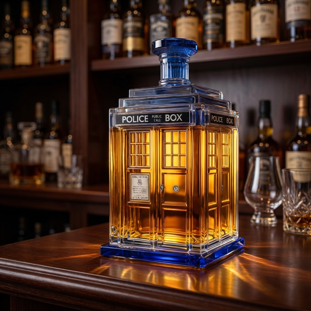Whisky Decanteerder - Politiebox Editie