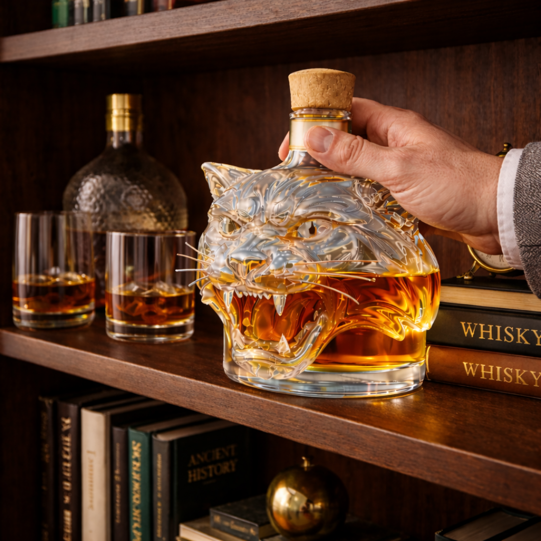 Whisky Decanteerder - Tiger Editie