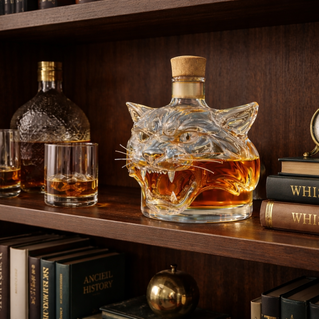 Whisky Decanteerder - Tiger Editie