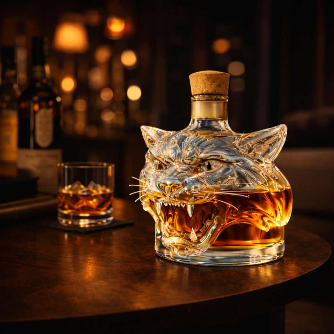 Whisky Decanteerder - Tiger Editie
