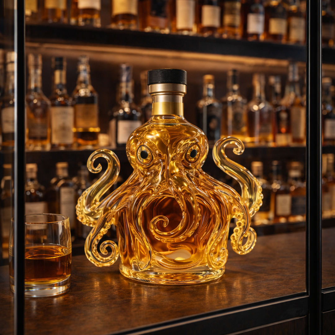Whisky Decanteerder - Octopus Editie