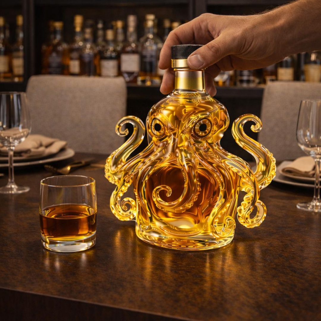 Whisky Decanteerder - Octopus Editie