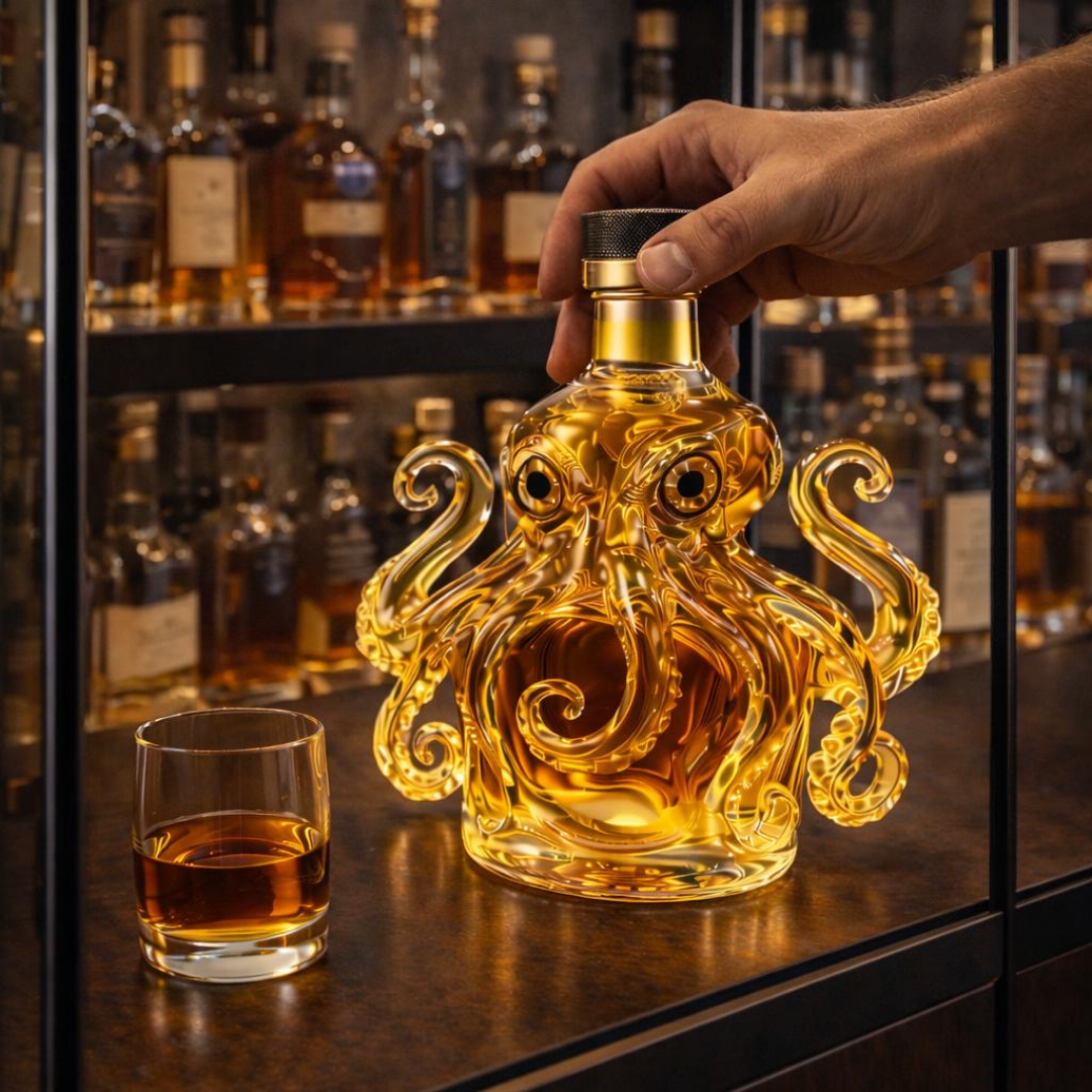 Whisky Decanteerder - Octopus Editie