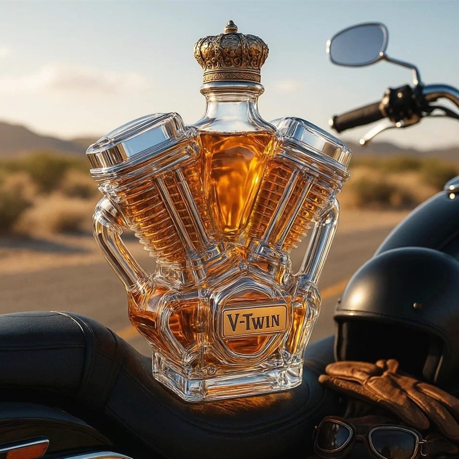 Whisky Decanteerder - V-Twin Editie