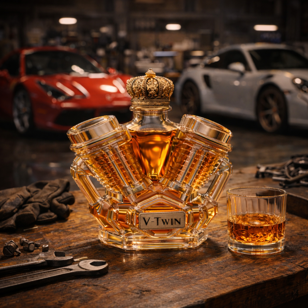 Whisky Decanteerder - V-Twin Editie