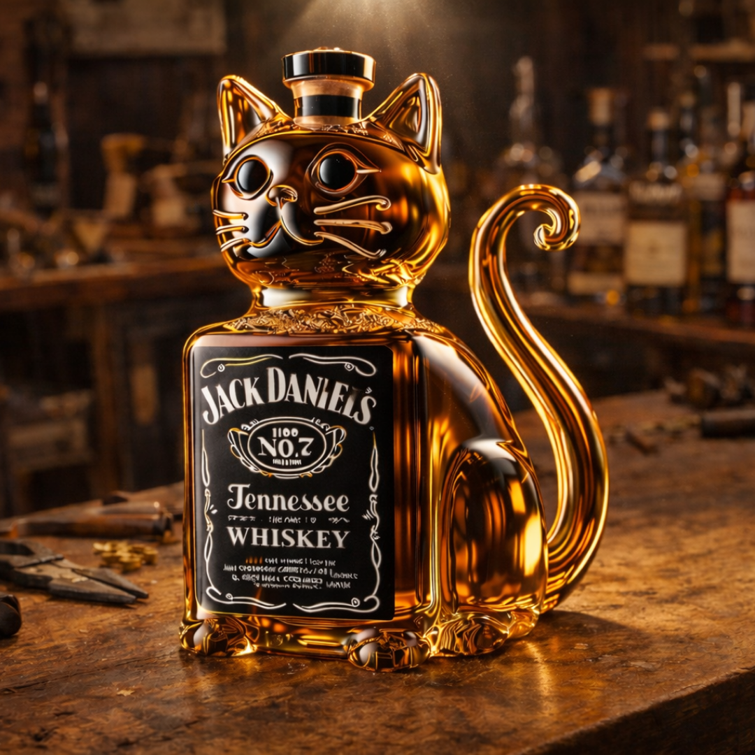 Whisky Decanteerder - Kat Editie