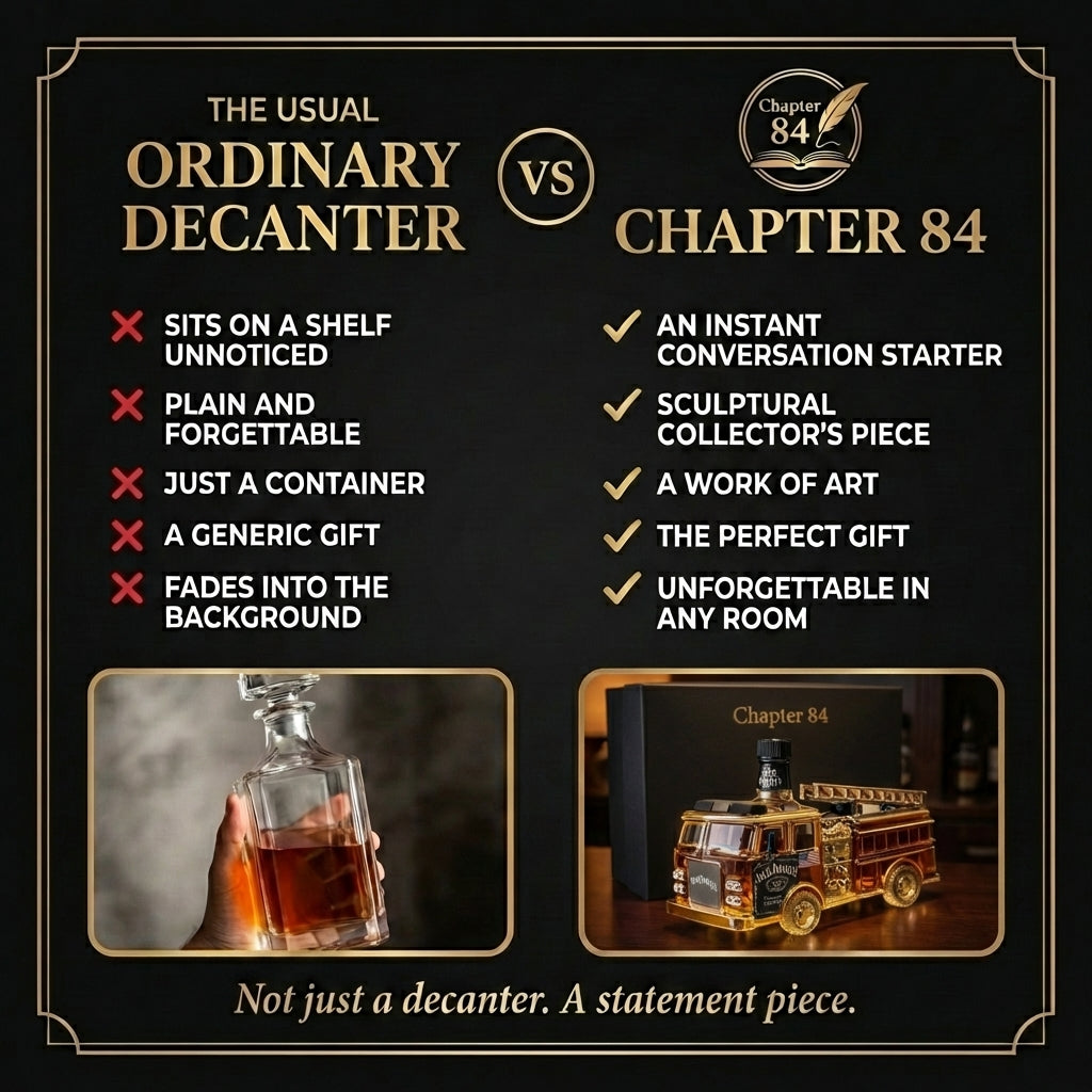 Whisky Decanteerder - Brandweermannen Editie