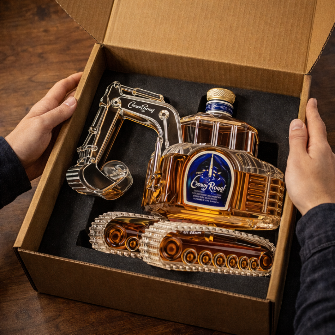 Whisky Decanteerder - Excavator Editie