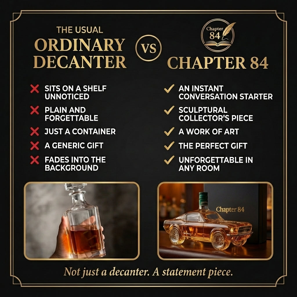 Whisky Decanteerder - Mustang Editie