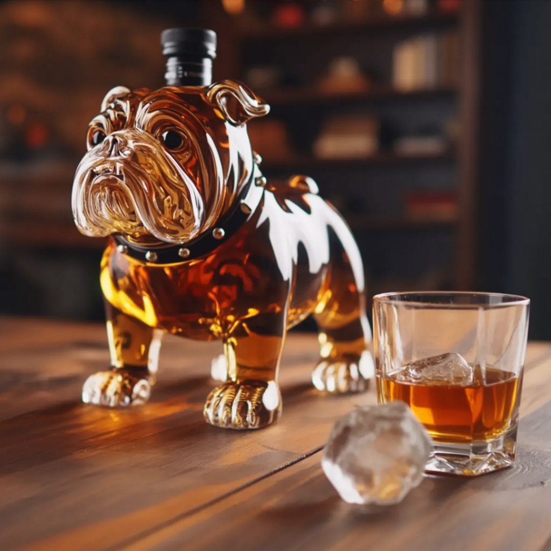 Whisky Decanteerder - Bulldog Editie
