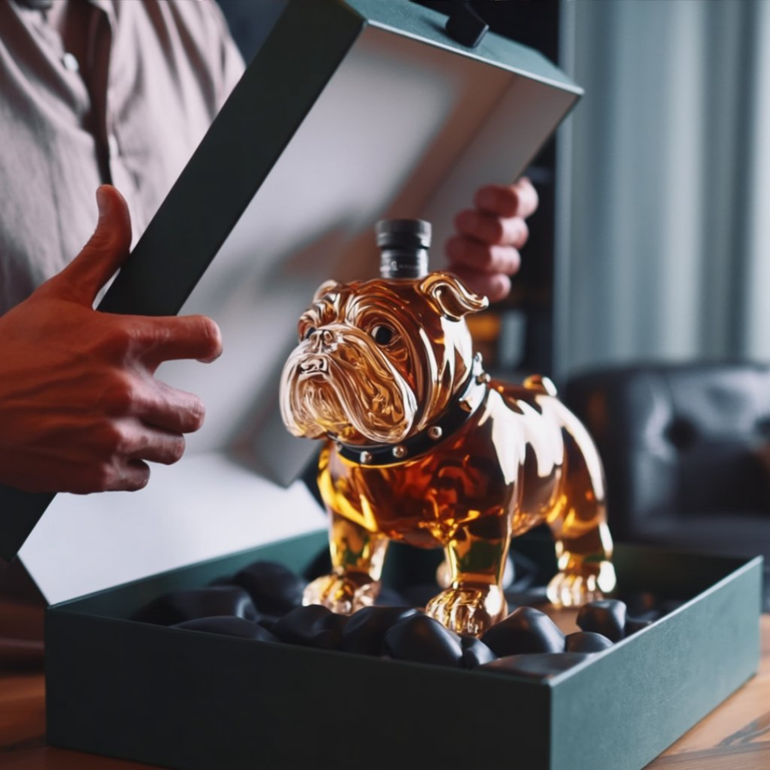 Whisky Decanteerder - Bulldog Editie
