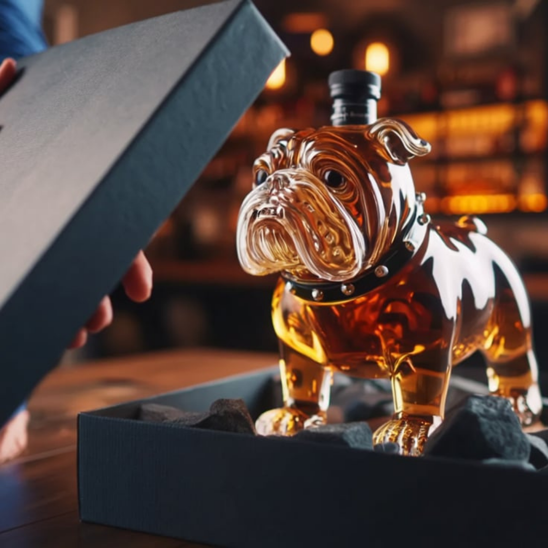 Whisky Decanteerder - Bulldog Editie