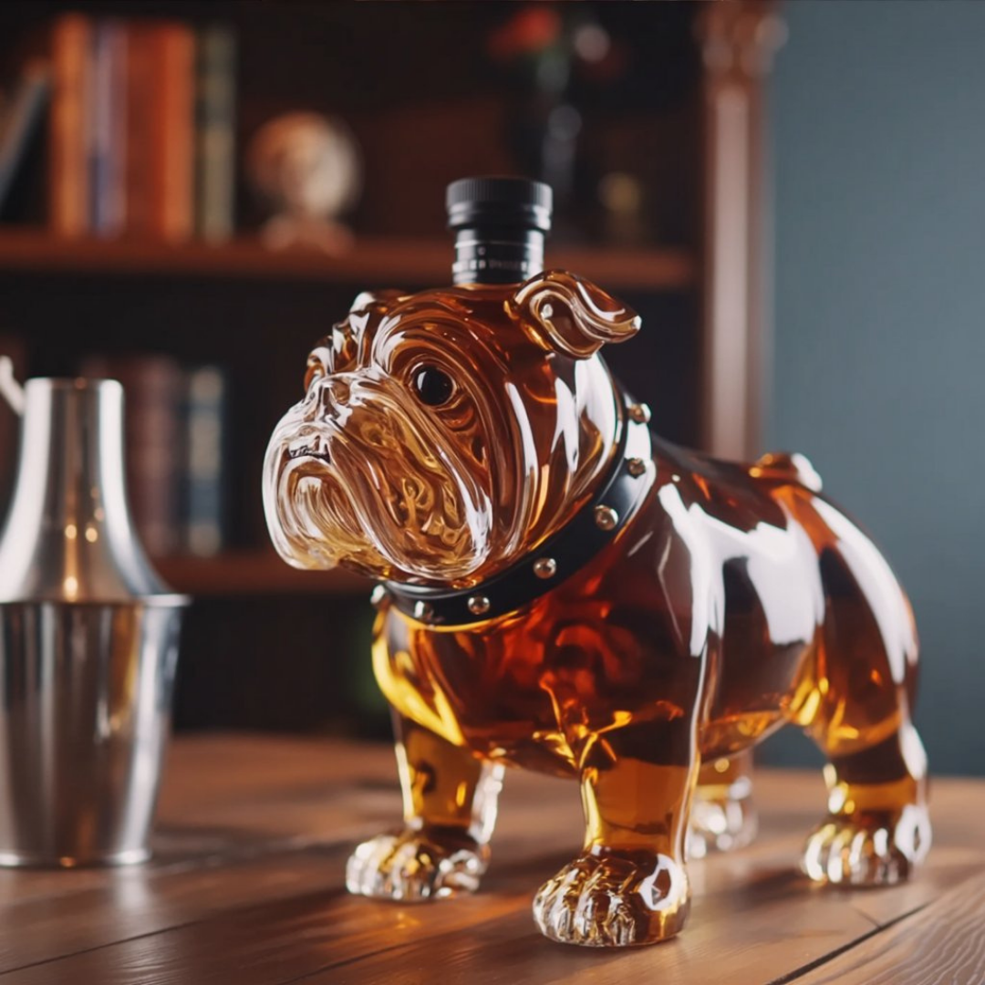 Whisky Decanteerder - Bulldog Editie