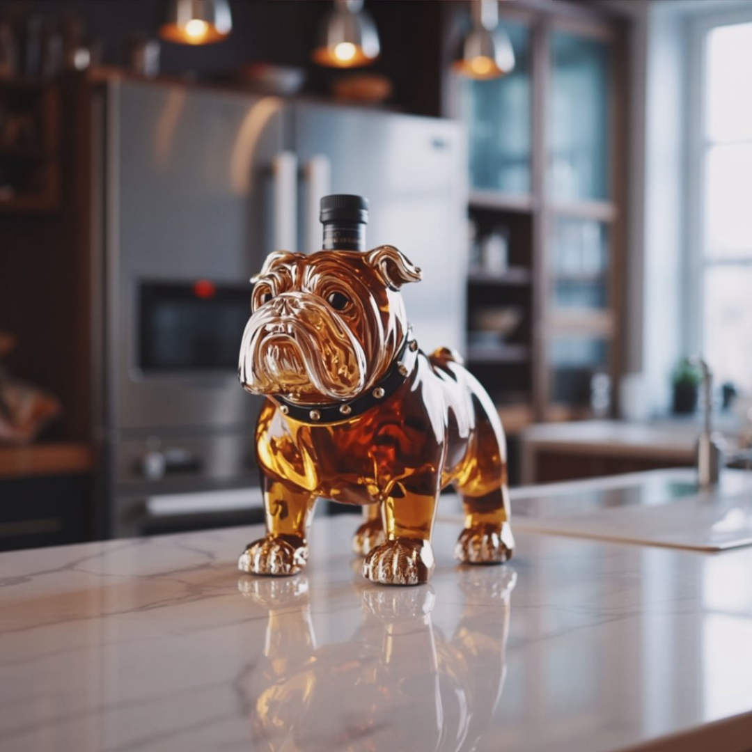 Whisky Decanteerder - Bulldog Editie