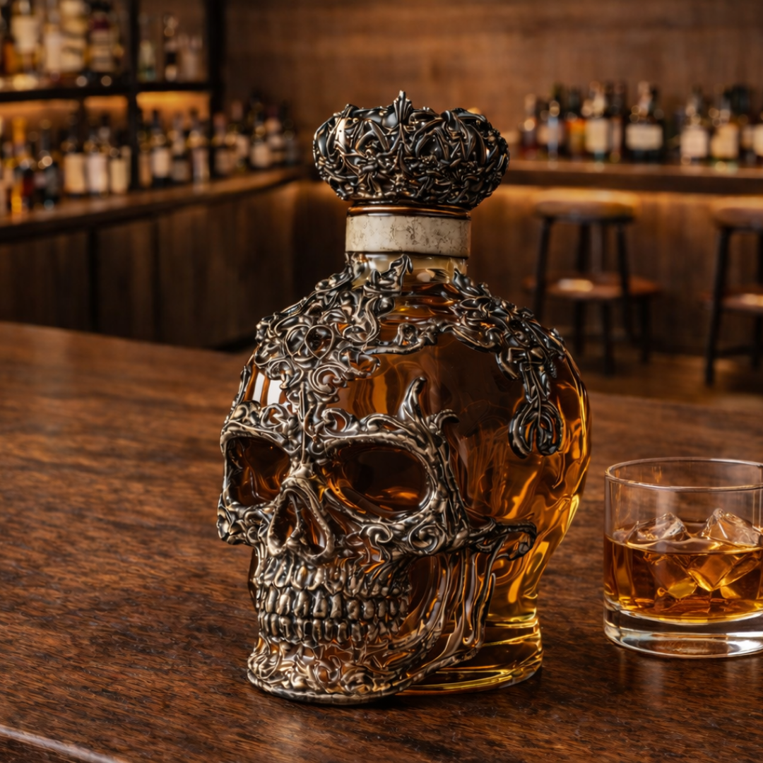 Whisky Decanteerder - Skull Editie