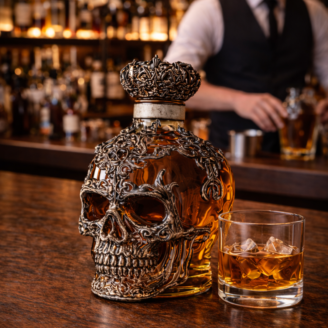 Whisky Decanteerder - Skull Editie