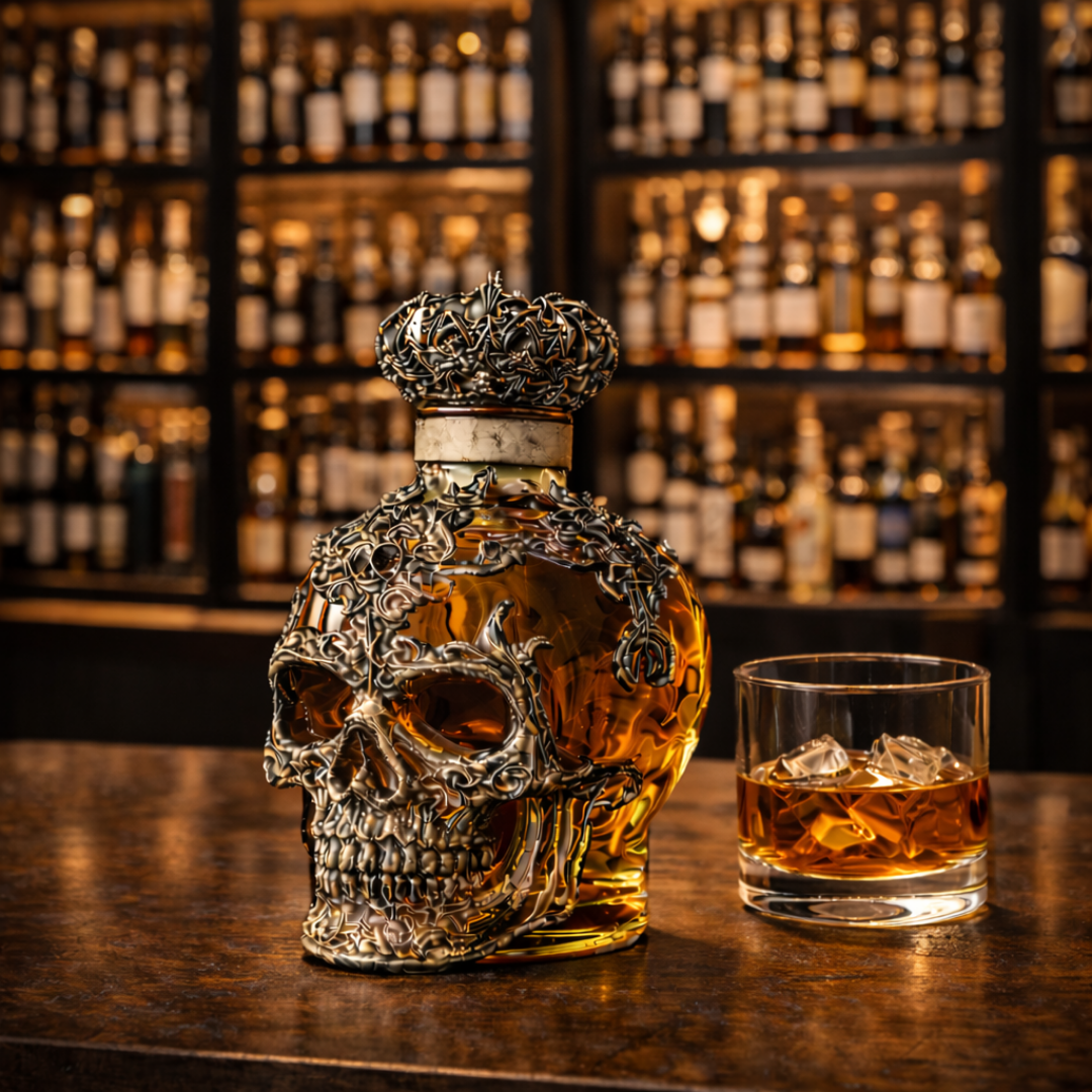 Whisky Decanteerder - Skull Editie