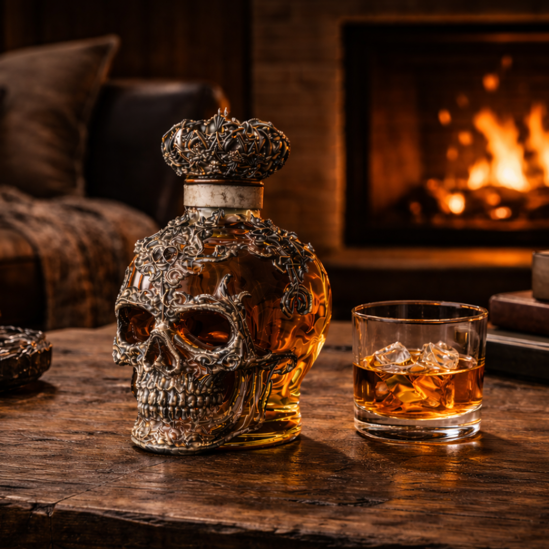 Whisky Decanteerder - Skull Editie