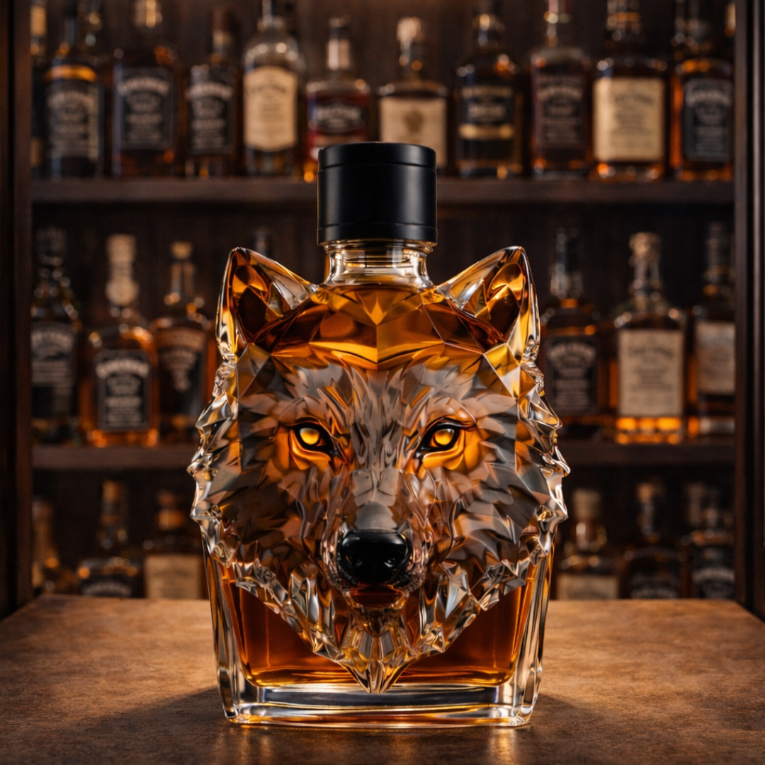 Whisky Decanteerder - Wolf Editie