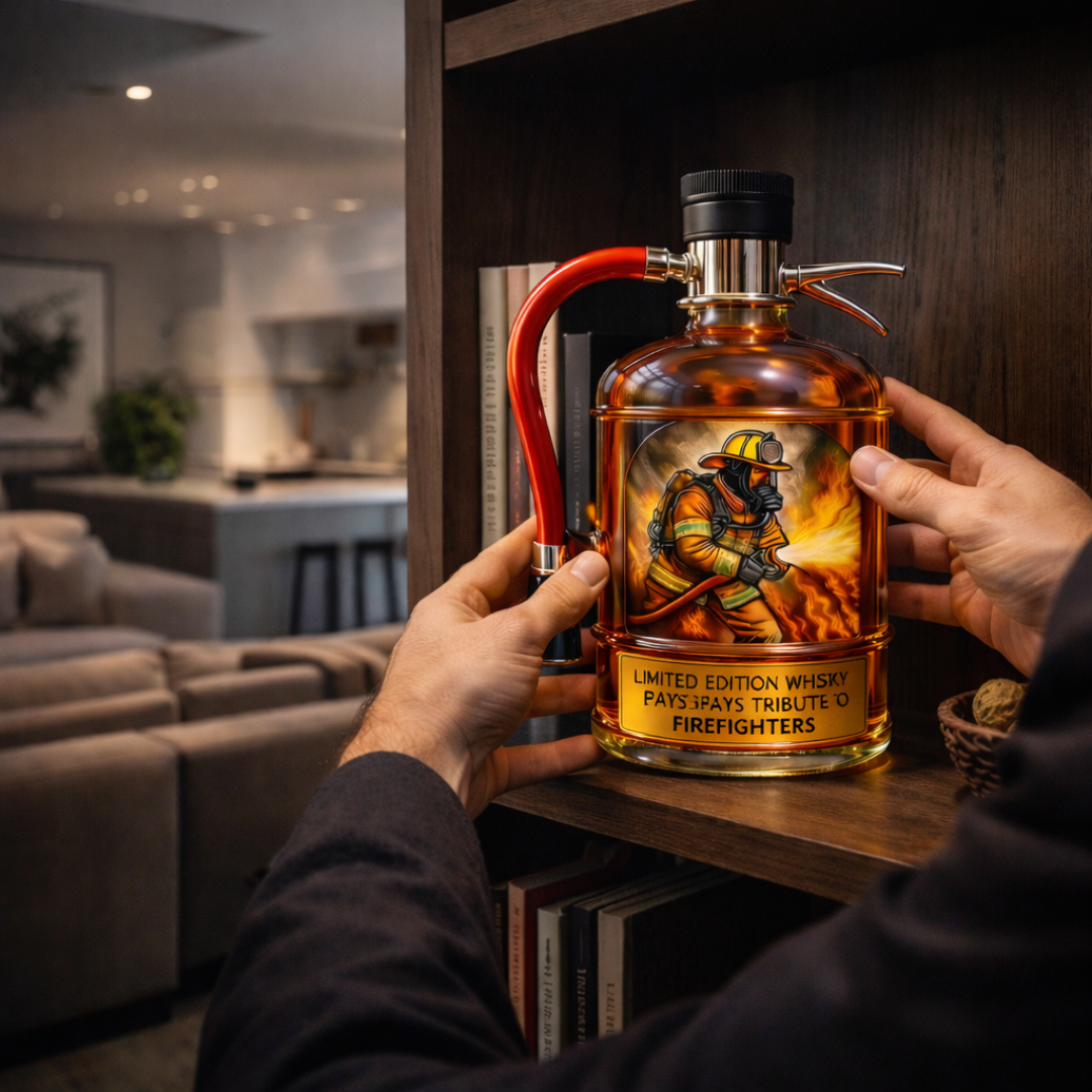 Whisky Decanteerder - Brandblusser Editie