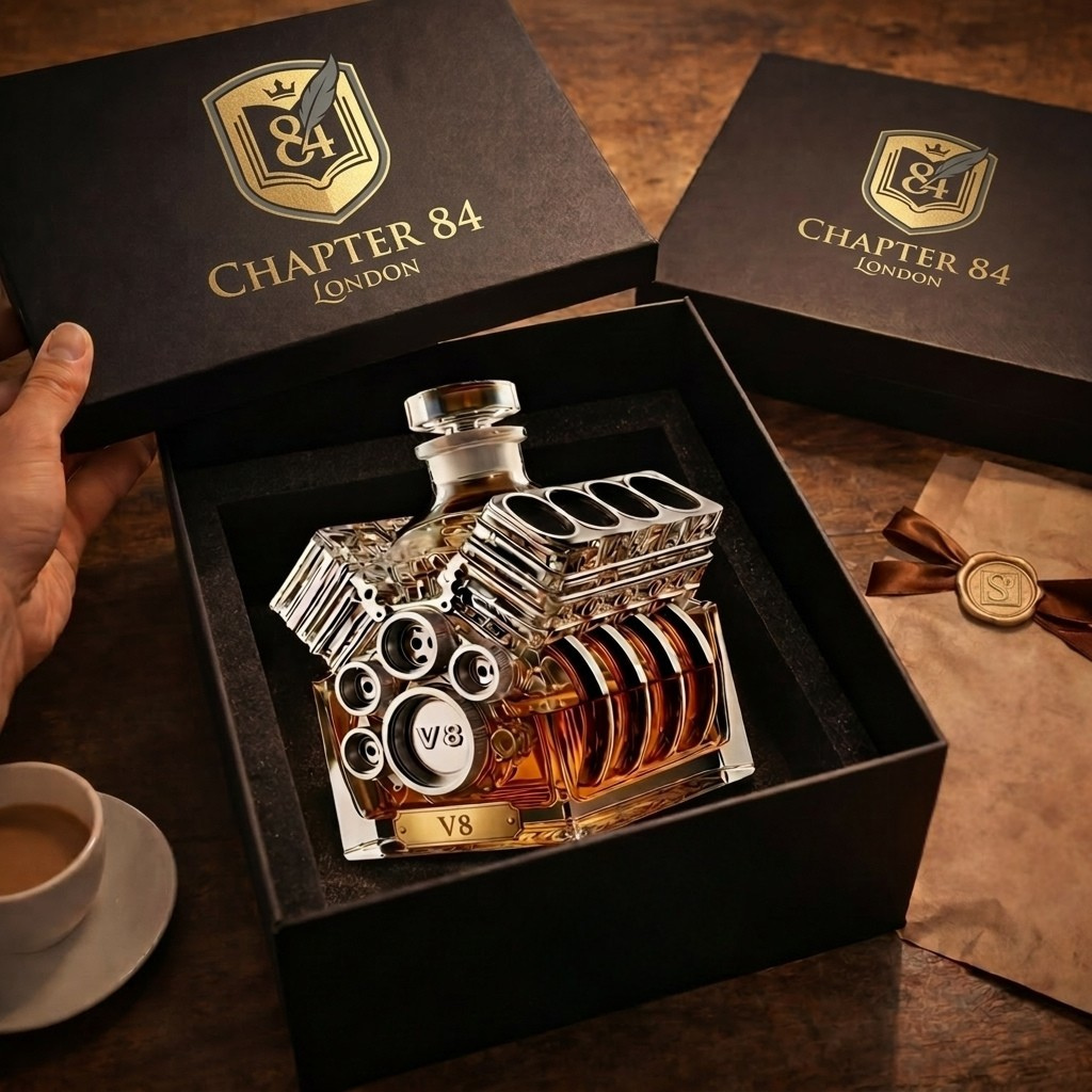 Whisky Decanteerder - V8 Motor Editie