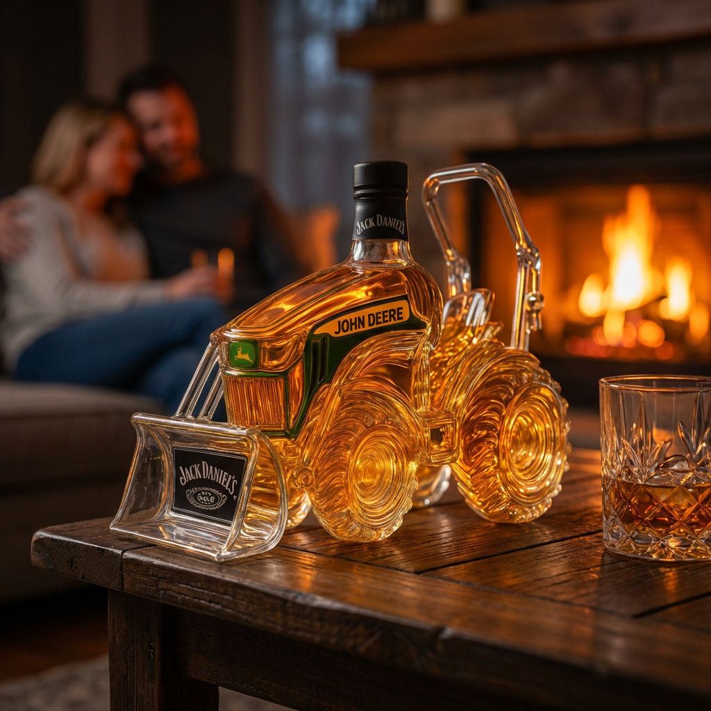 Whisky Decanteerder - Tractor Editie