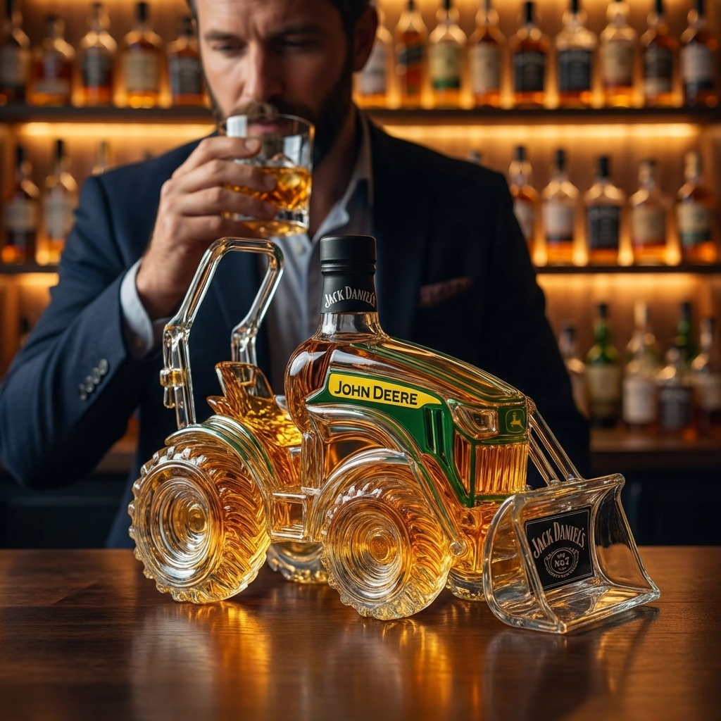 Whisky Decanteerder - Tractor Editie