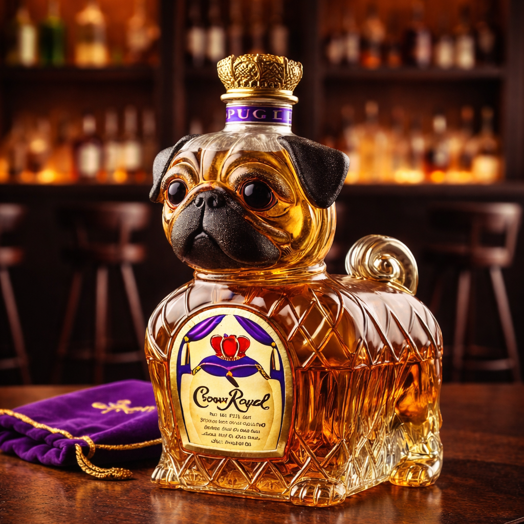 Whisky Decanteerder - Franse Bulldog Editie