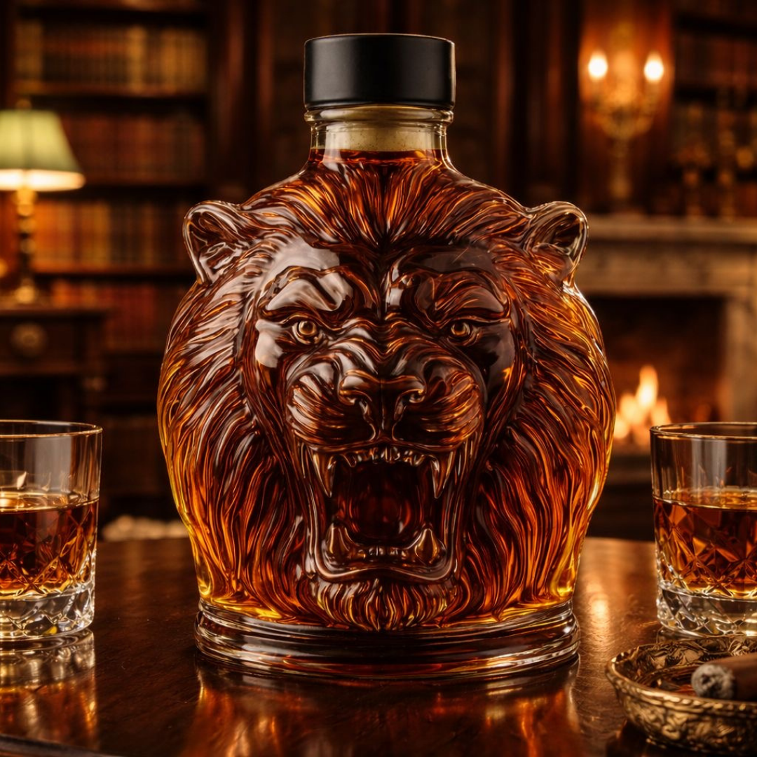 Whisky Decanteerder - Leeuw Editie