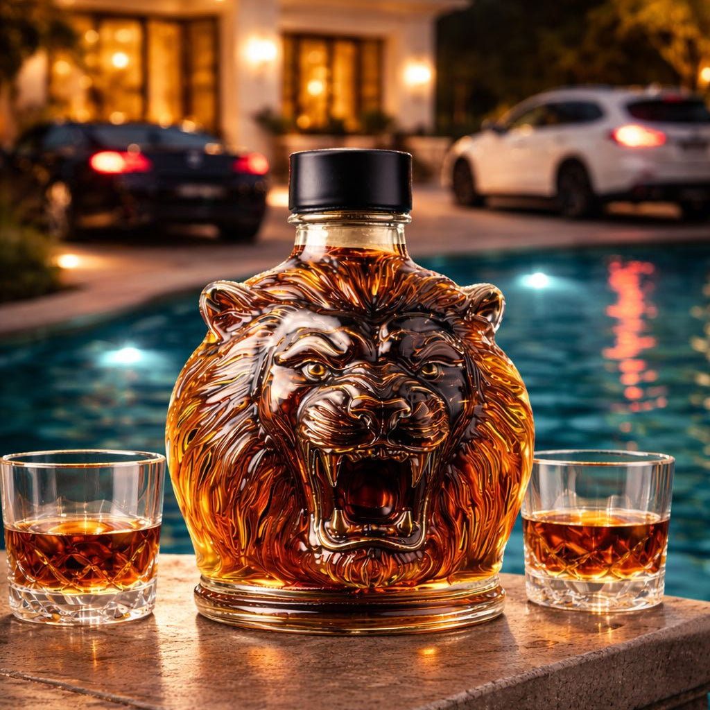 Whisky Decanteerder - Leeuw Editie