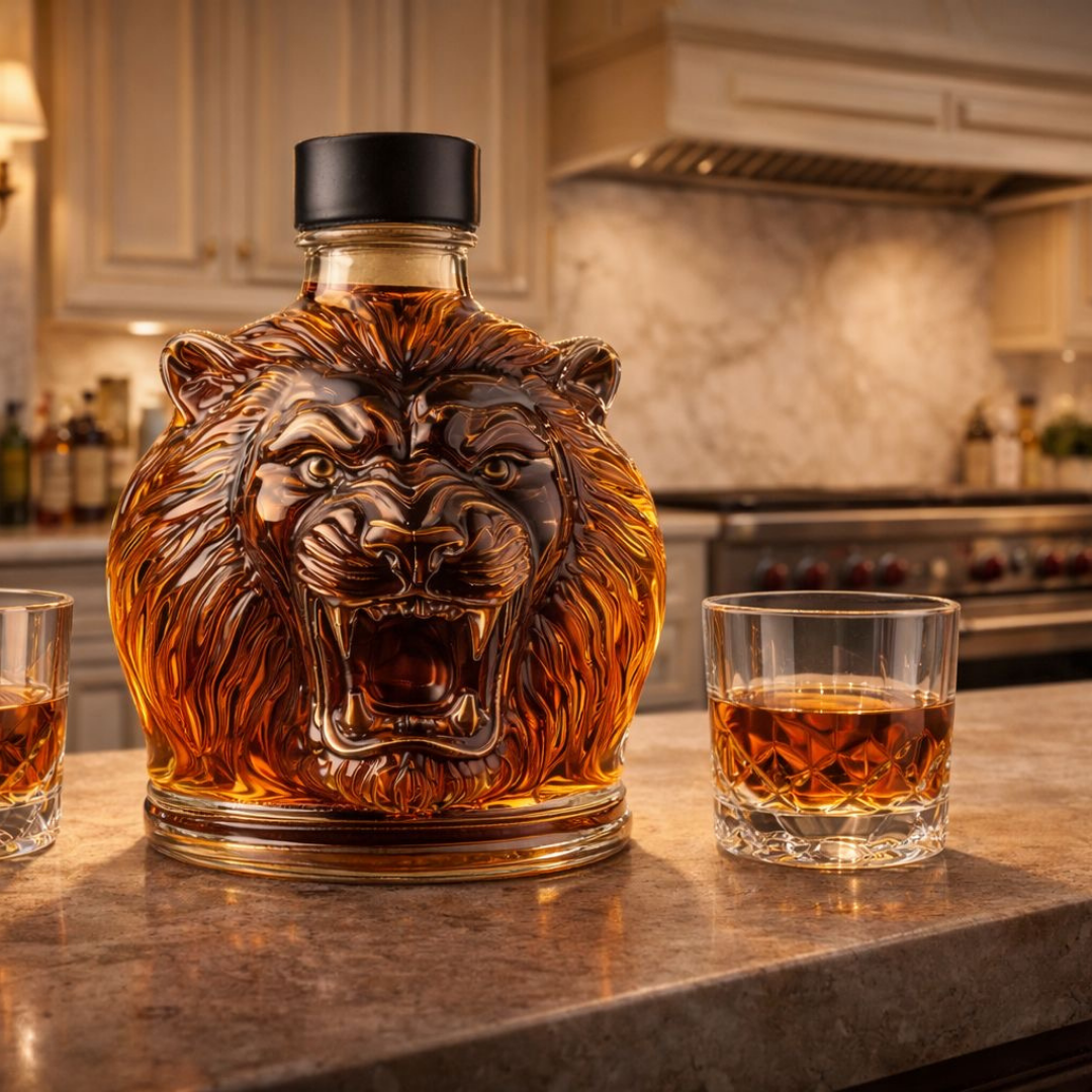 Whisky Decanteerder - Leeuw Editie